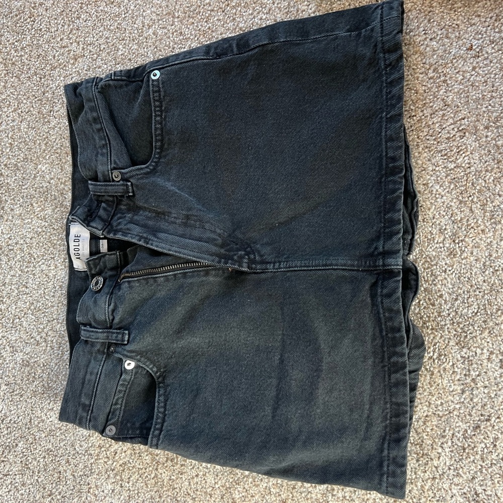Agolde liv mini skirt
